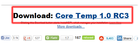 CoreTemp Download