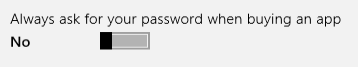 password prompt turned off