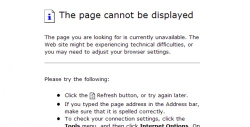 Tomcat page cannot be displayed