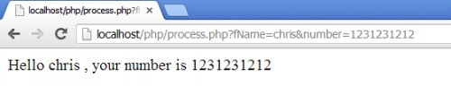 HTML PHP form get method