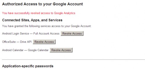 google account access