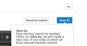 save the edited video as a new one