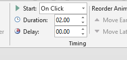 change animation duration in powerpoint