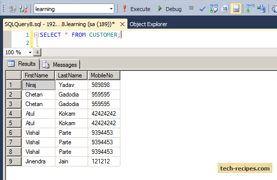 Finding Duplicates Records Using Group by in SQL Server (2)