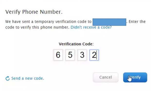 ipad configure icloud two factor authentication