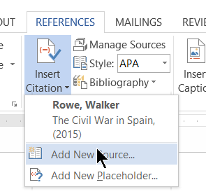 How to write a bibliography in word 2003