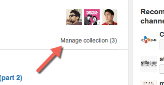 manage collection