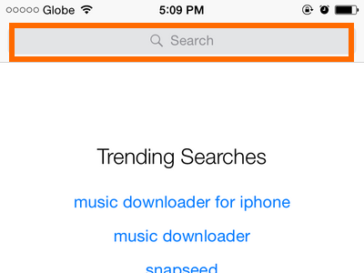 iPhone - App Store - Search for App