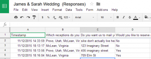 Google Forms View Responses in Sheets 