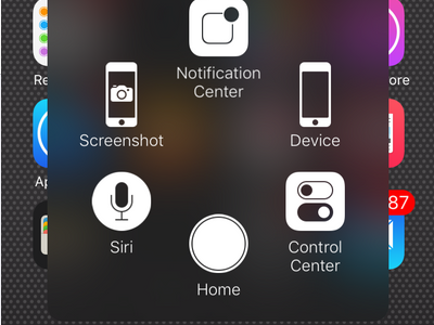iPhone - Assistive Touch icons- Back