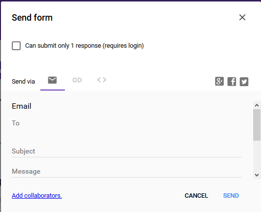Send a Google Form Email