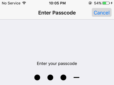 iphone - settings - general - reset - reset network settings - enter passcode for reset