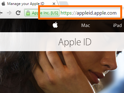 Apple ID Creation site