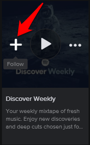 Spotify Follow Playlist