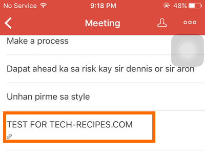 iphone IF action - Todoist task display- Finish