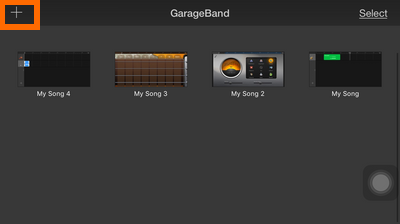 GarageBand - Plus icon