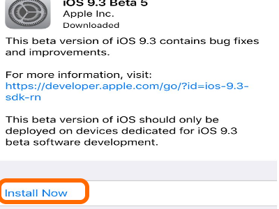 iPhone General Settings Update iOS Install