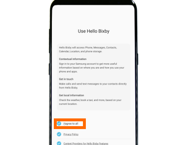 Bixby Agree to All