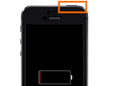 iPhone 5 Power On Button