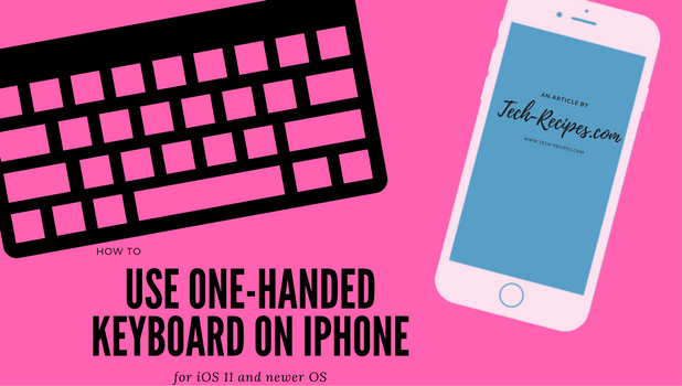 Enable One-Handed Keyboard on iPhone
