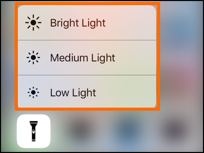 iPhone Flash Led Lighting Page