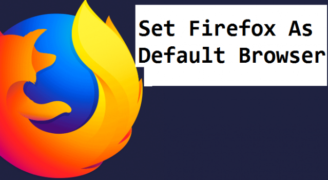 windows 10 set firefox default browser command line