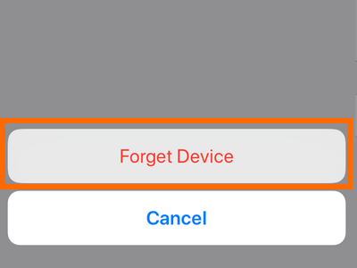 iPhone Settings Bluetooth Device Other Info Button Forger Device Confirm