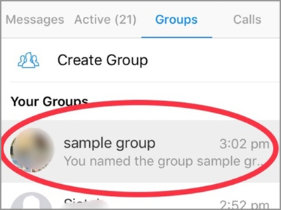 Facebook Messenger Choose Group Name