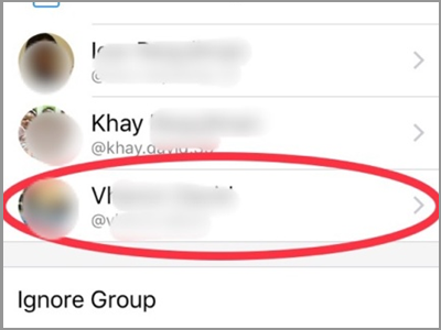 Facebook Messenger Group Chat Members Select