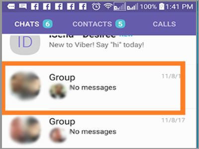 Select Viber Group