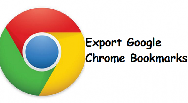 export google chrome bookmarks