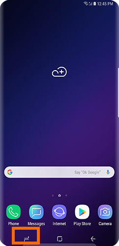Galaxy S9 Recent Apps Button