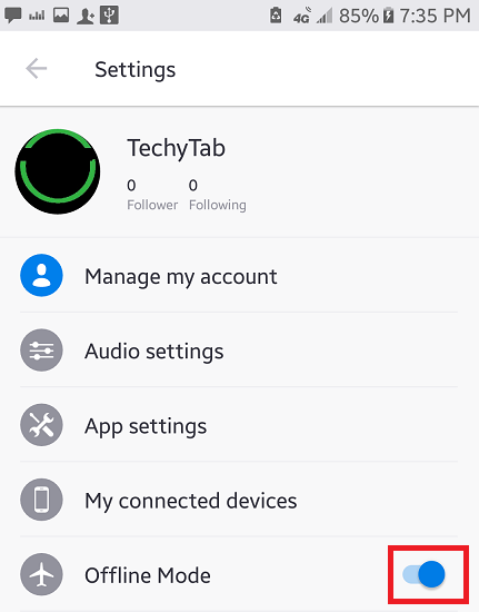 How To Turn On Deezer Offline Mode