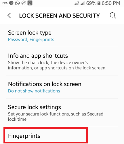  Add More Fingerprints On Android