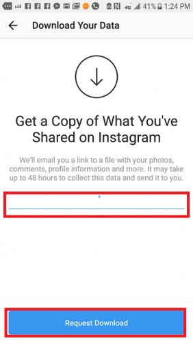 Download all your Instagram data