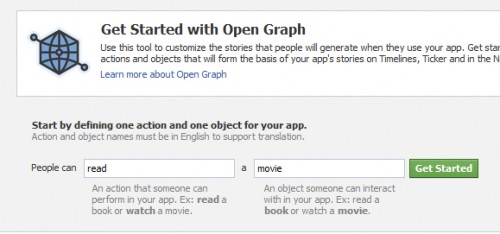 Facebook Open Graph Starter
