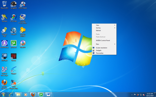 win 7 desktop