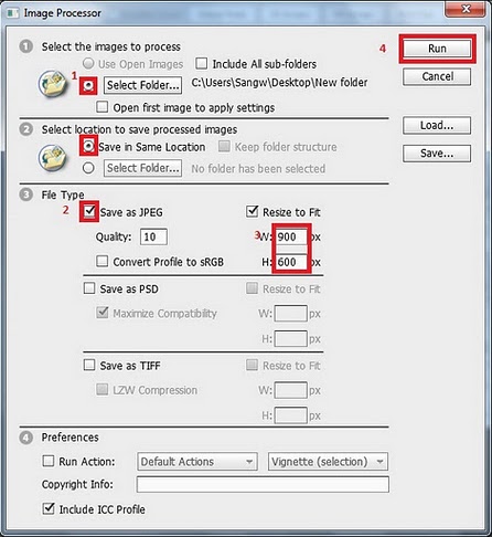 resize image photoshop cs4. Photoshop CS4 and CS5: Batch Resizing - Tech-Recipes