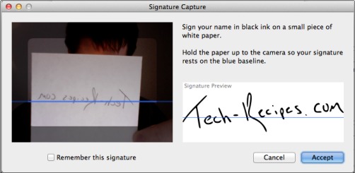 signature capture display box