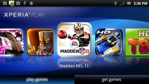 listing of xperia games