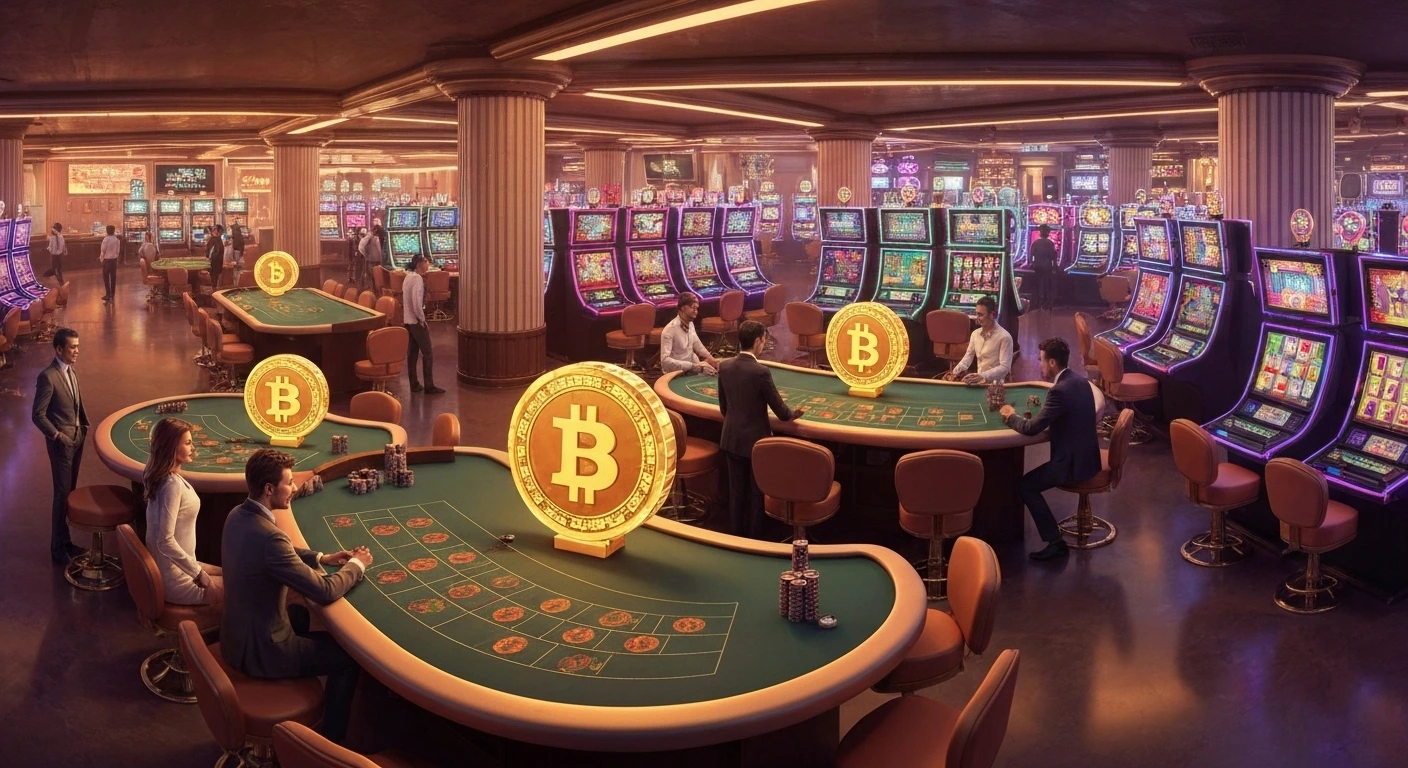 للكازينوهات الاونلاين التي تقبل بيتكوين