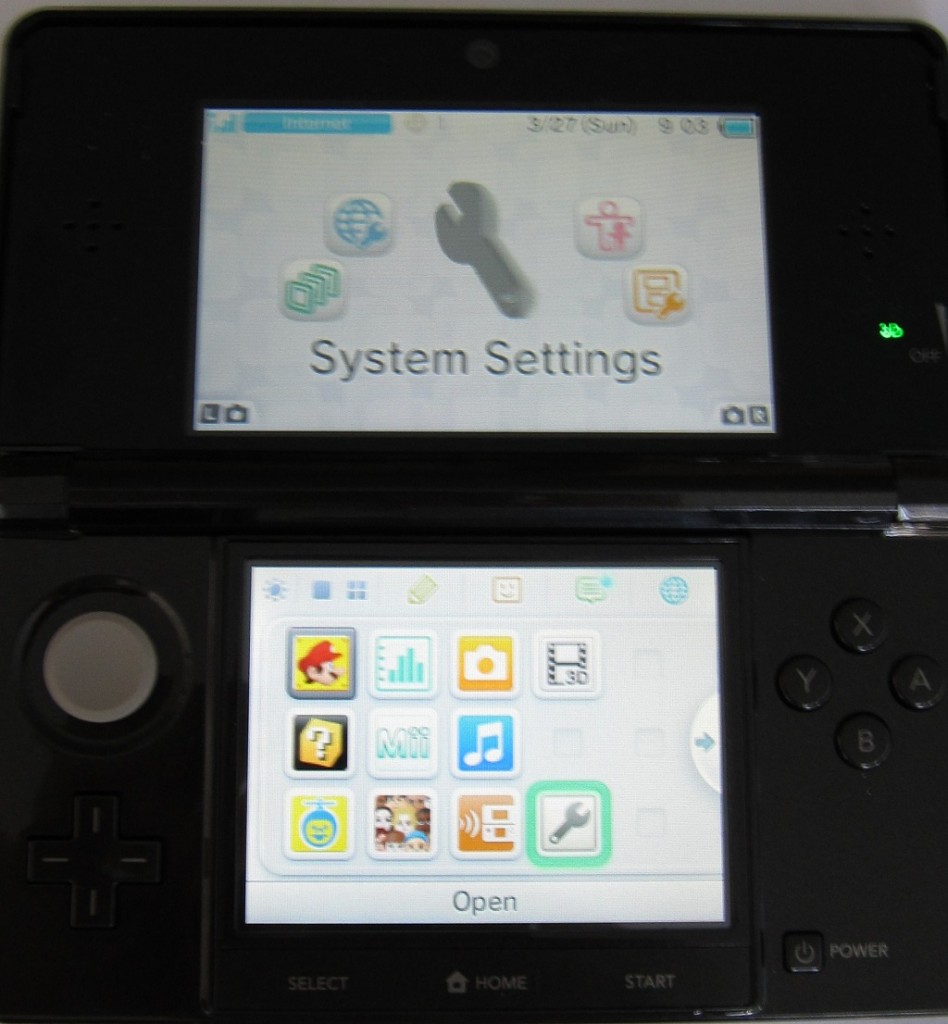 Nintendo 3DS How to find the MAC Address