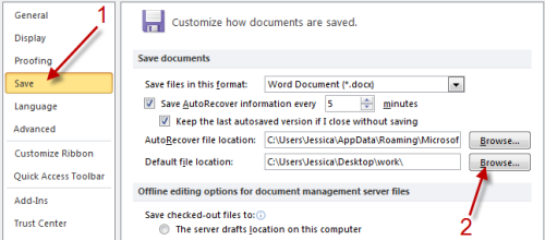 change default file location in excel 2010 change default file location in excel 2010