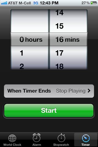 iPhone: Automatic Sleep Mode