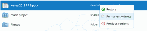 Dropbox How To Permanently Delete Items And Folders