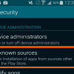 Android Jellybean Pull Down Notification Settings Security Unknown Sources