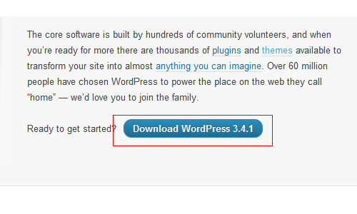 Download WordPress