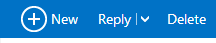 Outlook.com Reply button