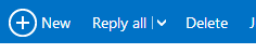 Outlook.com Reply all button