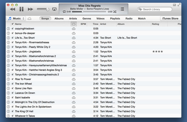 itunes 11 without the left sidebar